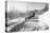 Mushing a Dog Sled in Alaska Photograph - Alaska-Lantern Press-Stretched Canvas