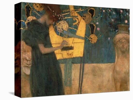 Music, 1895-Gustav Klimt-Premier Image Canvas