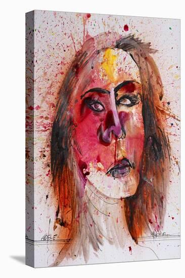 Music, Adele, lighter (drawing)-Ralph Steadman-Premier Image Canvas