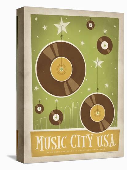 Music City U.S.A , Nashville, Tennessee-Anderson Design Group-Stretched Canvas