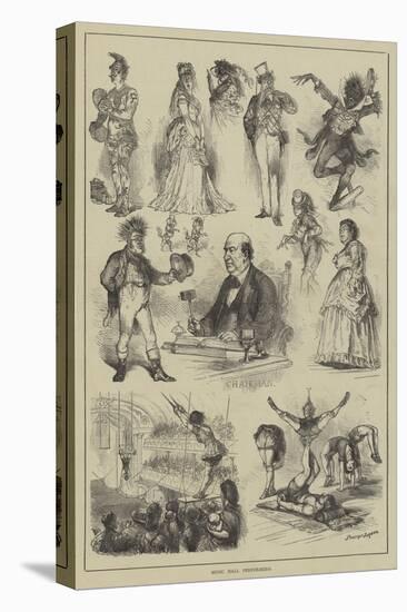 Music Hall Performers-Godefroy Durand-Premier Image Canvas