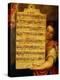 Music Score from Magnificat for 4 Voices, Composed by Cornelius Verdonck 1563-1625-Martin de Vos-Premier Image Canvas