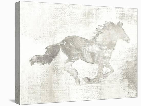 Mustang Study Neutral-Studio Mousseau-Stretched Canvas