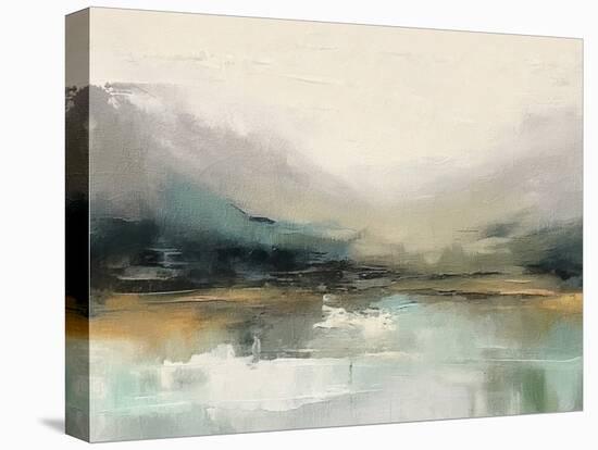 Muted Abstract Landscape 11-null-Stretched Canvas