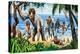 Mutiny on the Bounty (Gouache on Paper)-Peter Jackson-Premier Image Canvas