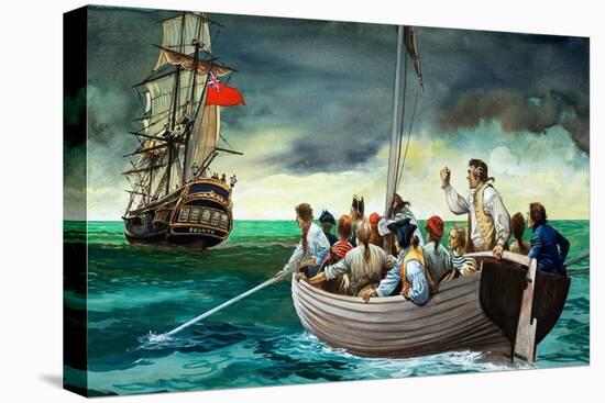 Mutiny on the Bounty (Gouache on Paper)-Peter Jackson-Premier Image Canvas