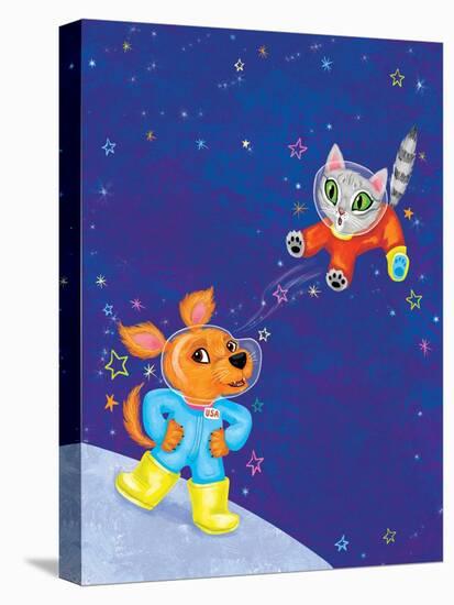 Mutt on the Moon - Jack & Jill-Elisa Chavarri-Premier Image Canvas