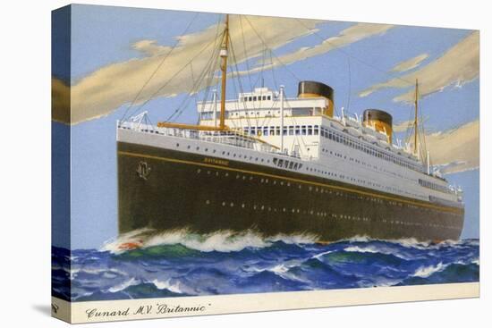 Mv Britannic Cruse Ship-null-Stretched Canvas