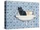 My Bathroom Cat-Ditz-Premier Image Canvas