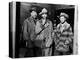 MY DARLING CLEMENTINE, 1946 directed by JOHN FORD Ward Bond, Henry Fonda and Tim Holt (b/w photo)-null-Stretched Canvas