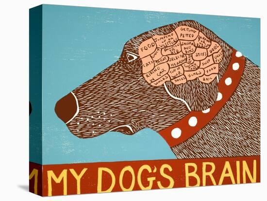 My Dogs Brain Choc-Stephen Huneck-Premier Image Canvas