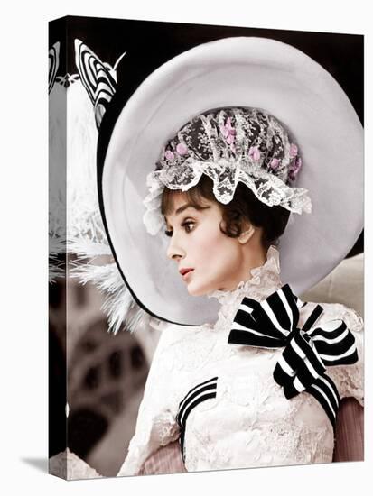 My Fair Lady, Audrey Hepburn, 1964-null-Stretched Canvas