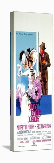 My Fair Lady, Italian Movie Poster, 1964-null-Stretched Canvas