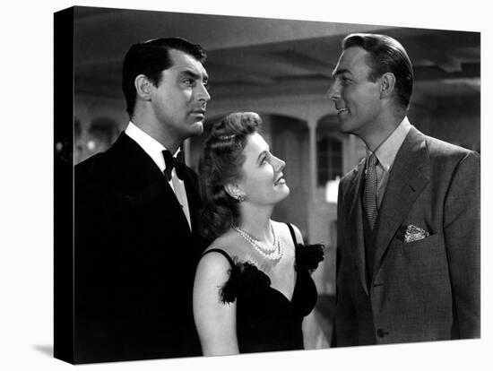 My Favorite Wife, Cary Grant, Irene Dunne, Randolph Scott, 1940-null-Stretched Canvas