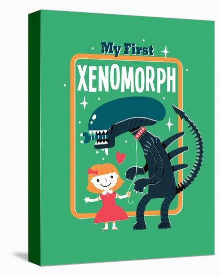 My First Xenomorph-Michael Buxton-Stretched Canvas