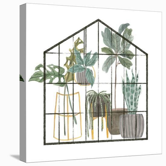 My Greenhouse II-Melissa Wang-Stretched Canvas