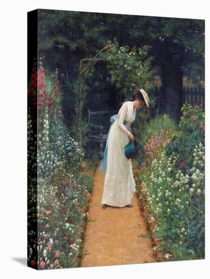 My Lady's Garden-Edmund Blair Leighton-Premier Image Canvas