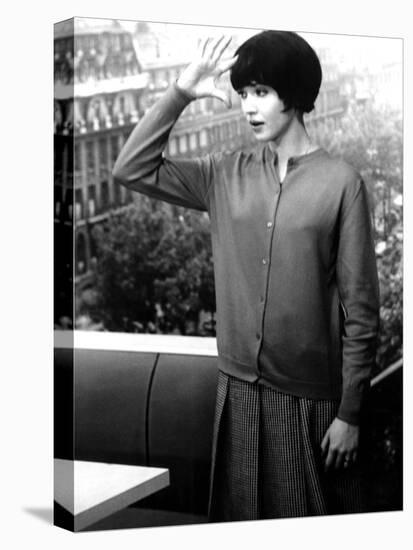 My Life to Live, (AKA Vivre Sa Vie), Anna Karina, 1962-null-Stretched Canvas