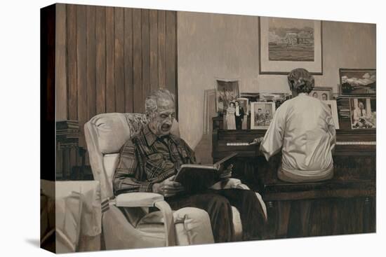My Parents in the Living Room, 2011-Max Ferguson-Premier Image Canvas