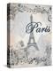 My Paris 1-Tina Epps-Stretched Canvas