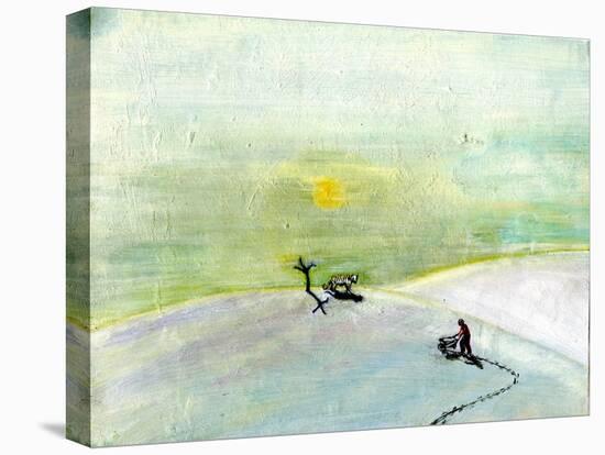 My Wheelbarrow and the Snow Tiger, 2004-Gigi Sudbury-Premier Image Canvas