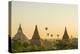 Myanmar. Bagan. Hot Air Balloons Rising over the Temples of Bagan-Inger Hogstrom-Premier Image Canvas