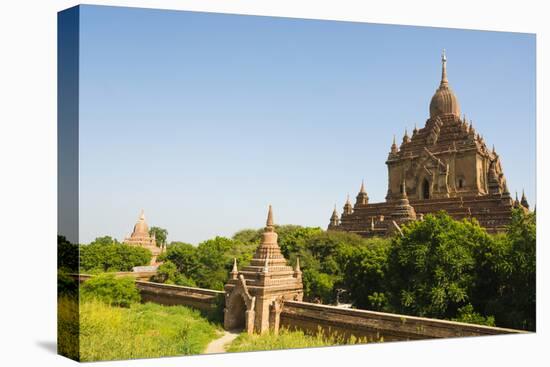 Myanmar. Bagan. Htilominlo Temple-Inger Hogstrom-Premier Image Canvas