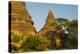 Myanmar. Bagan. Red Brick Temple Glows in the Late Afternoon Light-Inger Hogstrom-Premier Image Canvas