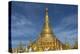 Myanmar, Yangon. Golden Stupa and Temples of Shwedagon Pagoda-Brenda Tharp-Premier Image Canvas