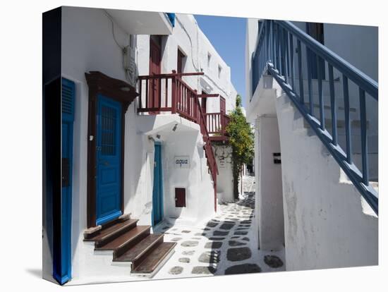 Mykonos Town, Chora, Mykonos, Cyclades, Greek Islands, Greece, Europe-Sergio Pitamitz-Premier Image Canvas