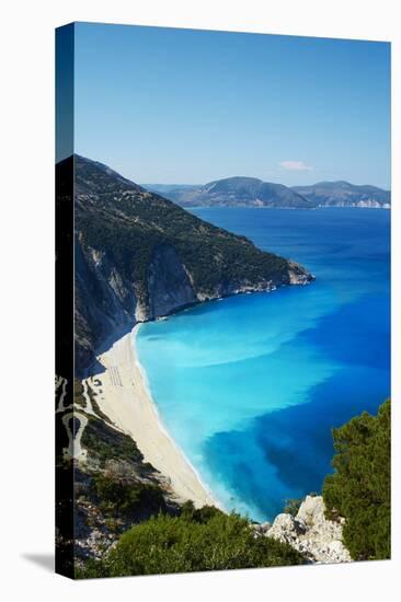 Myrtos Beach, Cephalonia, Ionian Islands, Greek Islands, Greece, Europe-Tuul-Premier Image Canvas