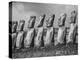 Mysterious Stone Statues on Easter Island-Carl Mydans-Premier Image Canvas