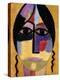 Mystic Head: Ravenwings Iv; Mysticher Kopf: Rabenflugel IV, 1918-Alexej Von Jawlensky-Premier Image Canvas