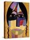 Mystic Head: Ravenwings IV-Alexej Von Jawlensky-Premier Image Canvas