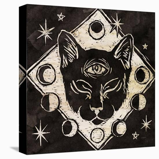 Mystical Halloween Wood IV-Mary Urban-Stretched Canvas