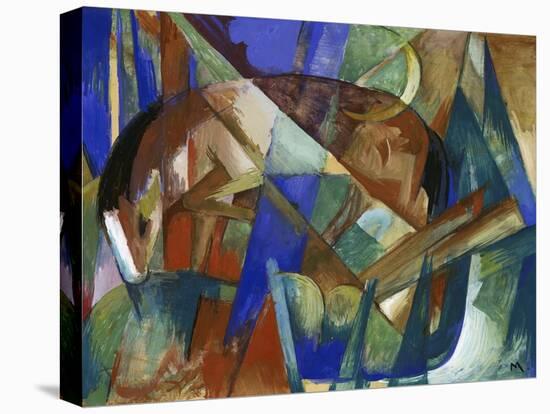 Mythical Creature Ii. (Horse) 1913-Franz Marc-Premier Image Canvas