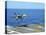 n F/A-18C Hornet Lands Aboard the Aircraft Carrier USS Ronald Reagan-Stocktrek Images-Premier Image Canvas