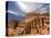 Nabatean tombs of Petra in Jordan-Jeremy Horner-Premier Image Canvas