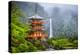 Nachi, Japan at Nachi Taisha Shrine Pagoda and Waterfall.-SeanPavonePhoto-Premier Image Canvas