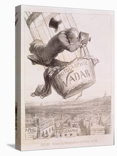 Nadar Elevating Photography to the Height of Art, Published 1862-Honore Daumier-Premier Image Canvas