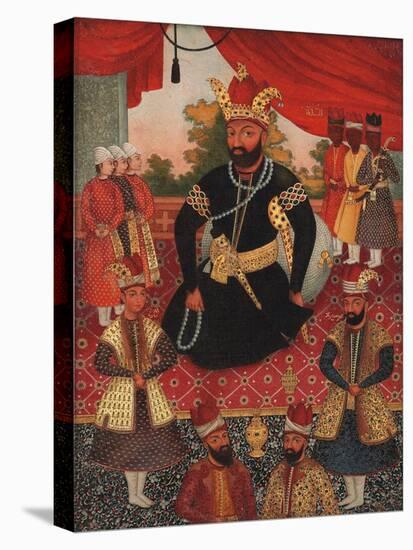 Nadir Shah Afshar and his Court-Asian School-Premier Image Canvas