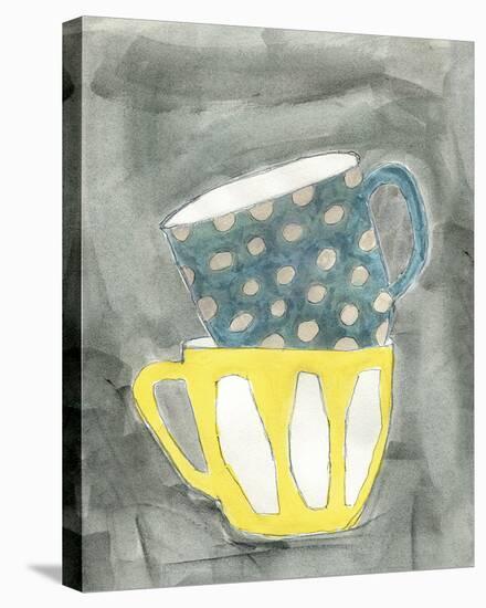 Naive Kitchen - Cup-Lottie Fontaine-Stretched Canvas