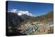 Namche, the Main Trading Centre and Tourist Hub for the Khumbu (Everest Region) with Kongde Ri Peak-Alex Treadway-Premier Image Canvas