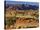 Namib Rand View over Red Dunes and Savanna-null-Premier Image Canvas