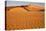 Namibia, Namib-Naukluft National Park, Sossusvlei. Scenic red dunes with wind driven patterns.-Ellen Goff-Premier Image Canvas