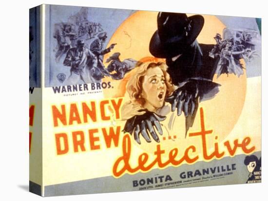 Nancy Drew - Detective, Bonita Granville, 1938-null-Stretched Canvas