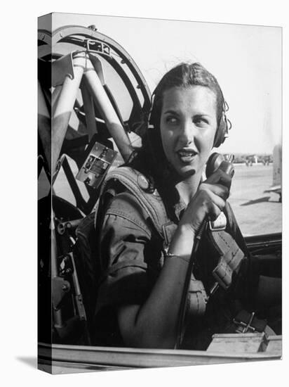 Nancy Nesbit, Pilot Trainee in Women's Flying Training Detachment-Peter Stackpole-Premier Image Canvas