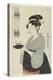 Naniwaya Teahouse Waitress Okita, C. 1793-Kitagawa Utamaro-Premier Image Canvas