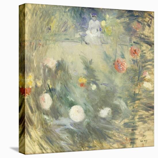 Nanny at the End of the Garden-Berthe Morisot-Premier Image Canvas