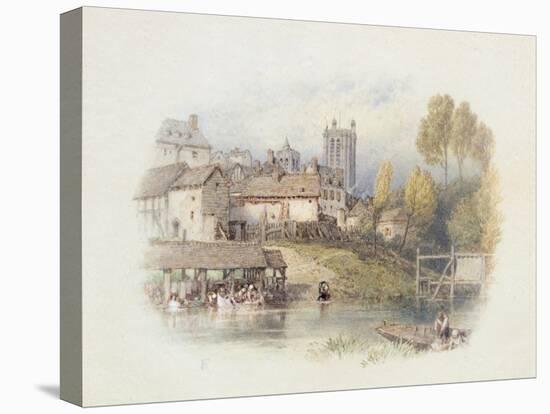 Nantes, France-Myles Birket Foster-Premier Image Canvas